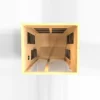Santiago Elite 2 Person Ultra Low Emf Far Infrared Sauna DYN-6209 - Image 5